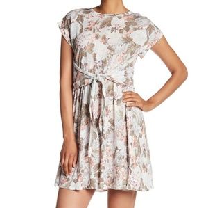 Rebecca Taylor Penelope linen tie front dress